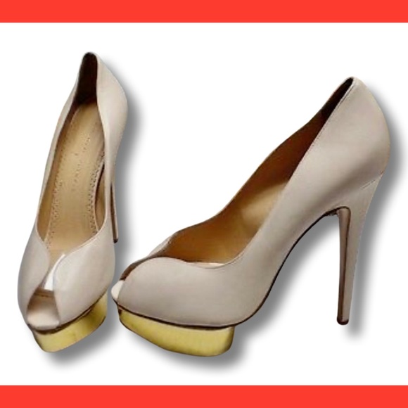 Charlotte Olympia “Daphne” Peep toe pump - Picture 2 of 8